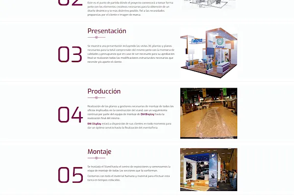DM Display – Sitio Corporativo (2015)