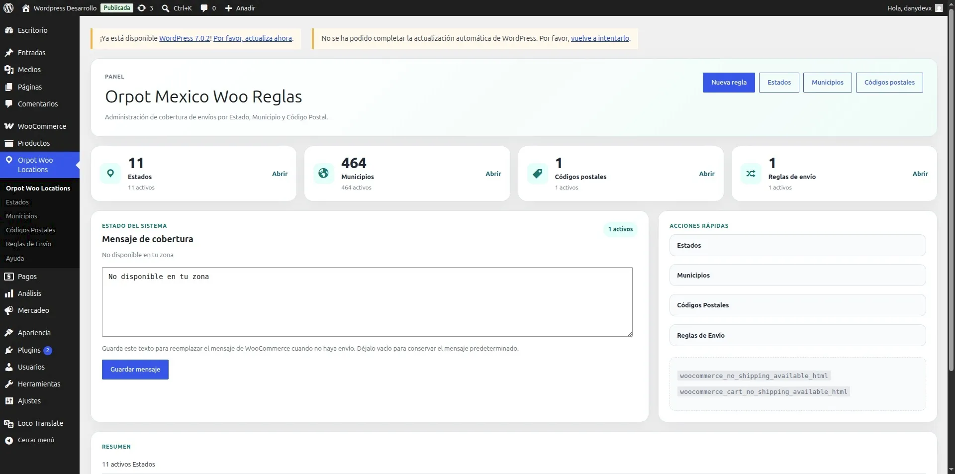 Plugin para mejorar los envíos (WooCommerce)