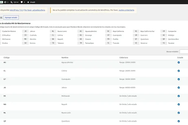 Plugin para mejorar los envíos (WooCommerce)