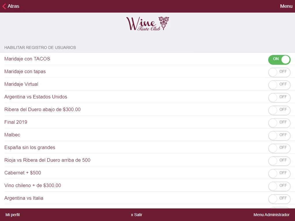 Wine Taste Club